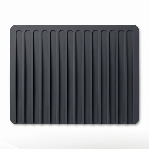 Silicone Dish Drying Pad with Built-in Drain for Sink