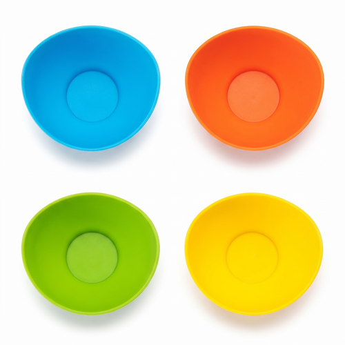 silicone egg poacher cups set
