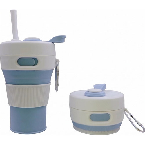 15OZ450ML Silicone Foldable Travel Cup