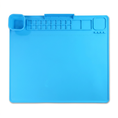 Large Silicone Art Mat with Cup