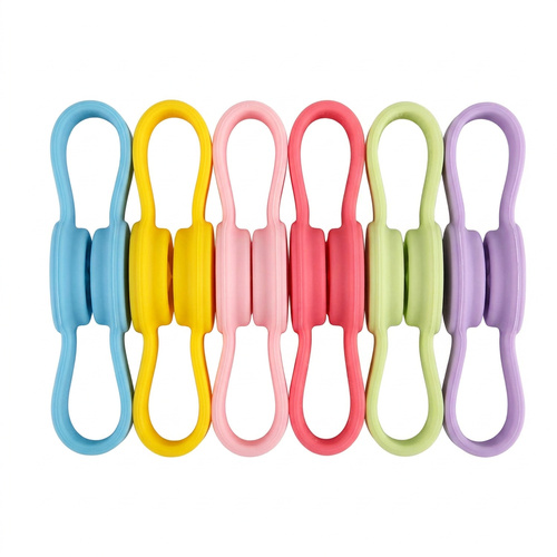 Reusable Silicone Cord Organizers _ Cable Management