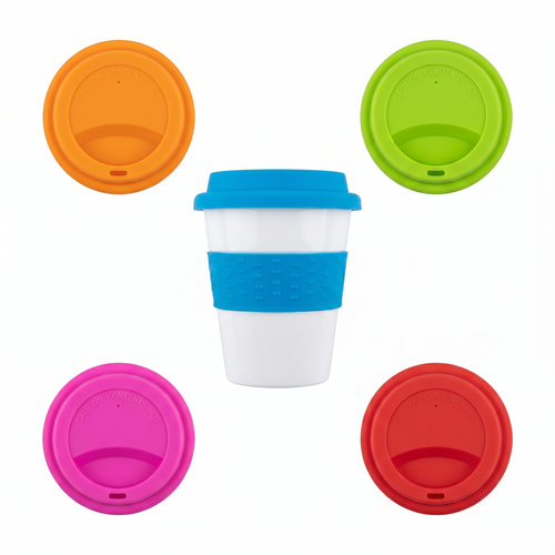 Reusable Silicone Lids for Mugs Cups Flexible Mug Covers