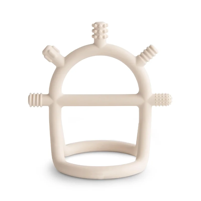 Silicone Baby No-Drop Sensory Teether Toy