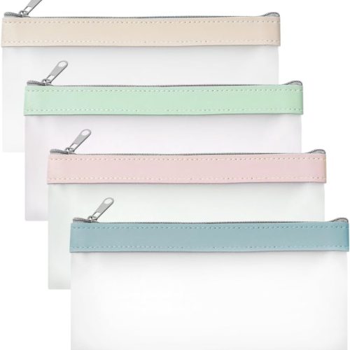 Clear Pencil Pouch with Zipper